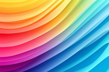 Obraz premium Vibrant Rainbow Spectrum Gradient Styles: Mesmerizing Multi-Color Transitions