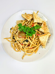  Italian Cuisine Spaghetti Aglio e Olio