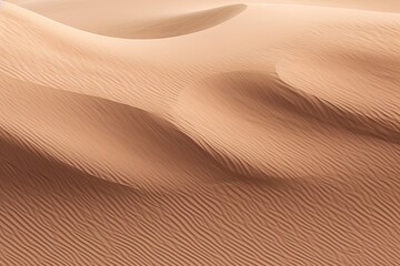 Sahara Sand Dune Gradients: Waves of Sandy Textures
