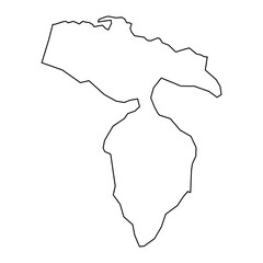 Hato Mayor Province map, administrative division of Dominican Republic. Vector illustration.