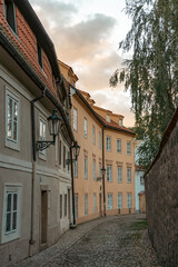 Novy Svet, street with beautiful old houses