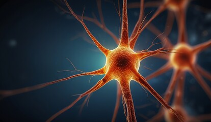 Neurons sending brain activity fairing biology 