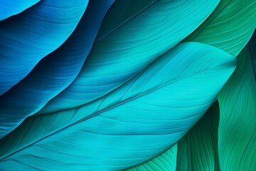 Tropical Lagoon Spectrum: Vivid Turquoise Gradient Hues