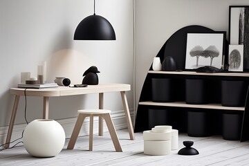 Monochrome Elegance: Understated Scandinavian Furniture Lines