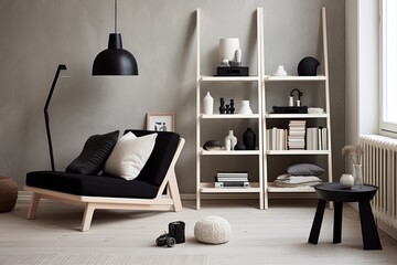 Minimalist Monochrome: Understated Scandinavian Furniture Lines