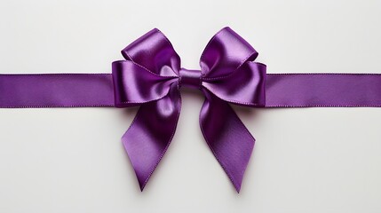 a elegant bow isolated on a background