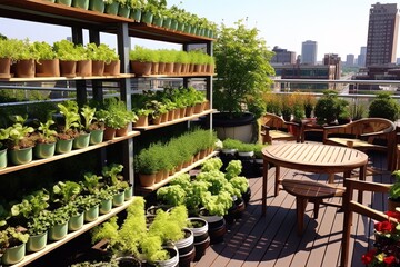 Ultimate Rooftop Garden Furniture Ideas and Guides for Urban Rooftop Gardening