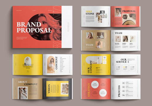 Brand Proposal Landscape Layout