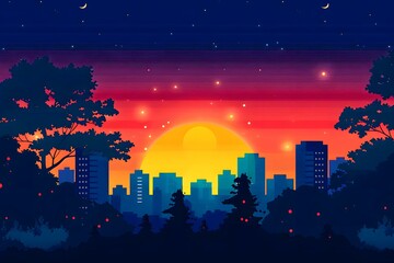 city at night