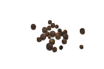 Spice Allspice grains for cooking.