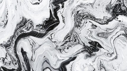 Marble swirl texture in black and white for ceramic counters and interior decor