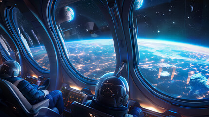 Space Tourism: Weightlessness Experience and Panoramic Earth Views