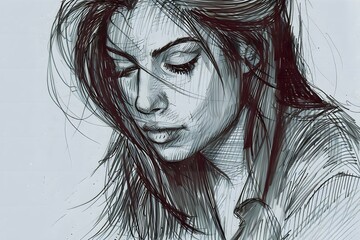 Fototapeta premium portrait of a woman