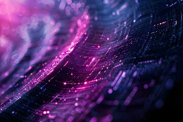 water drops on purple background