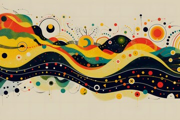 abstract background with circles