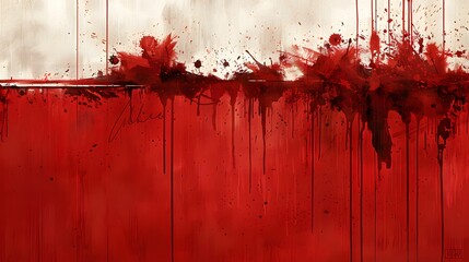 Red Paint Background