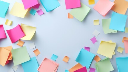 World Youth Skills Day written note along with colorful little paper notes on light background school color notepad job office work