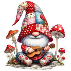 Whimsical Mushrooms Gnome Theme.