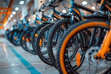 Bicycle store featuring a diverse selection of new bikes for cycling enthusiasts