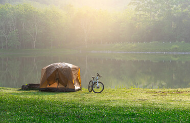 Camping is a popular outdoor activity that involves living in a tent or other temporary shelter in...