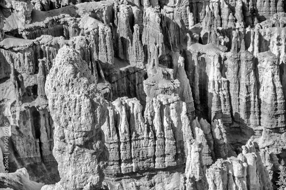 Sticker Amazing landscape of Bryce Canyon National Park in summer season, Utah