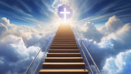 Guided by Grace: Ascending the Stairway to Heaven's Door