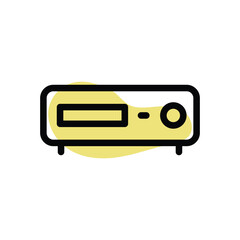 Dvr vector icon