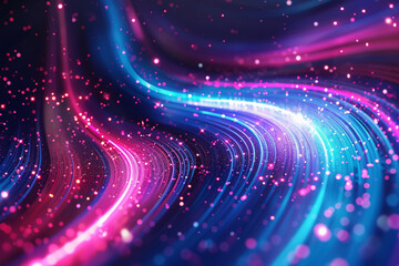 Fototapeta na wymiar fantasy theme neon line glowing technology galaxy color technology background technology backdrop