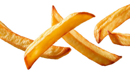 French fries levitate png	