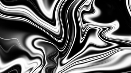 Silver metallic liquify background. Abstract liquid waves background.
