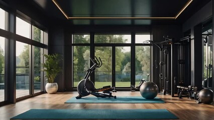 home gym interior
