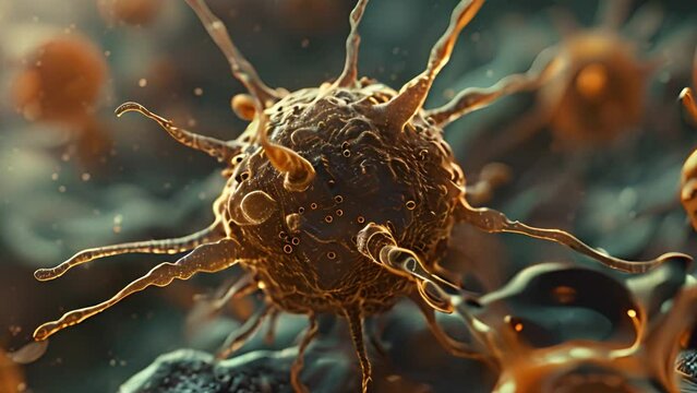 Cutting-edge medical tech: Macro photography unveils intricate cancer cells, advancing research