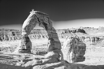 Amazing view of Arches National Park, Delicate Arch