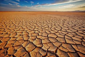 Cracked Desert Earth Texture