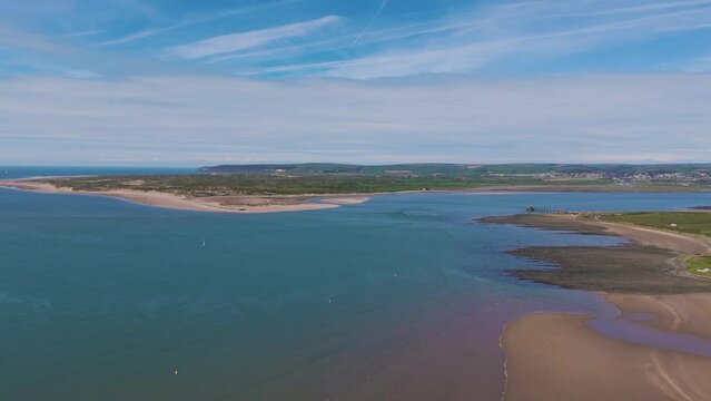 Crow Point and River Taw Estuary in Devon