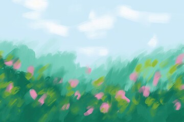Meadow backgrounds outdoors painting