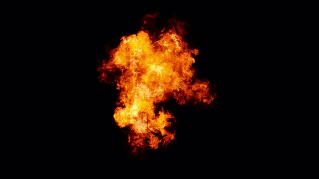Burning Letter F