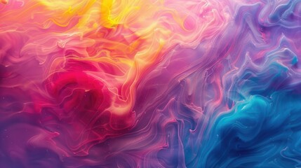 Abstract vibrant spectrum, liquid backgrounds
