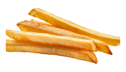 French fries levitate png	