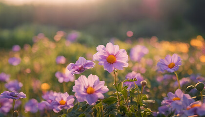 Fototapeta premium flowers in the field