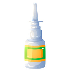 Bottle of nasal spray