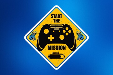 Obraz premium Start The Mission (JPG 300Dpi 10800x7200)