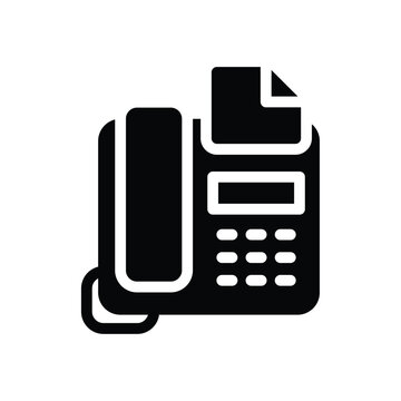 Fax vector icon
