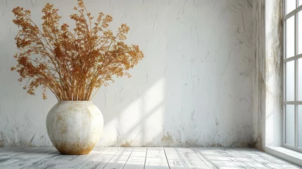 Keuken spatwand met foto 抽象的な白い背景　金箔の高級コンセプト フレーム © HUOSEN