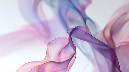 A blurred depiction of a white and purple substance, creating a hazy and indistinct image. Generative AI
