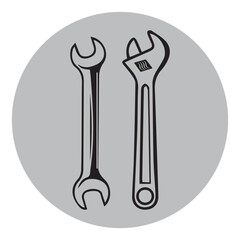 tool icon vectors illustration