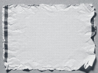 Crumpled paper background. Abstract halftone background. vector illustration