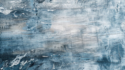 Abstract wood grunge texture background with soft blue and gray tones