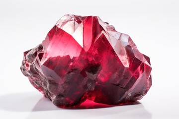 A ruby crystal gemstone mineral jewelry