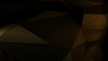 Gold on a dark background. Can be used as a texture or background for design projects, scenes, etc.